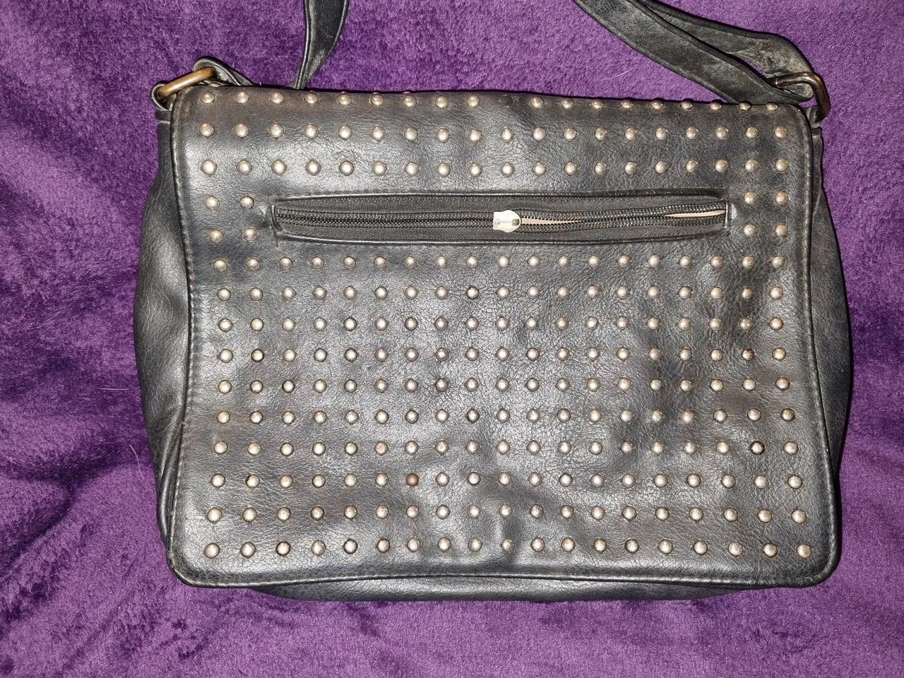 Desapego bolsa em couro 