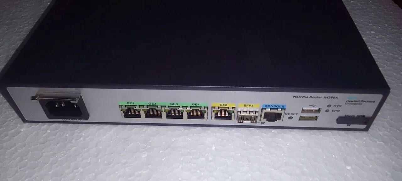 hpe msr954 router  - Foto 2