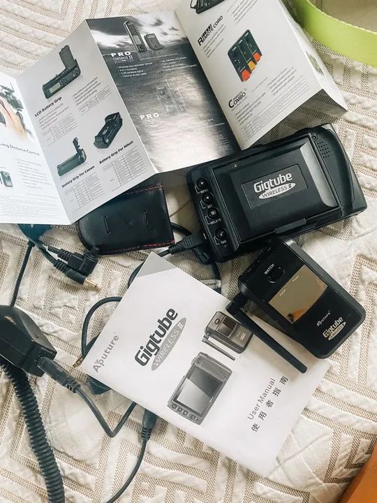 Monitor Lcd E Disparador Remoto Canon Gigtube Wireless Ii