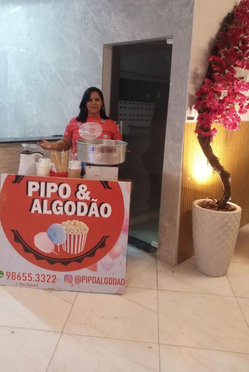 Aluguel de pipoca e Algodão doce  da Tia Jana - Foto 4