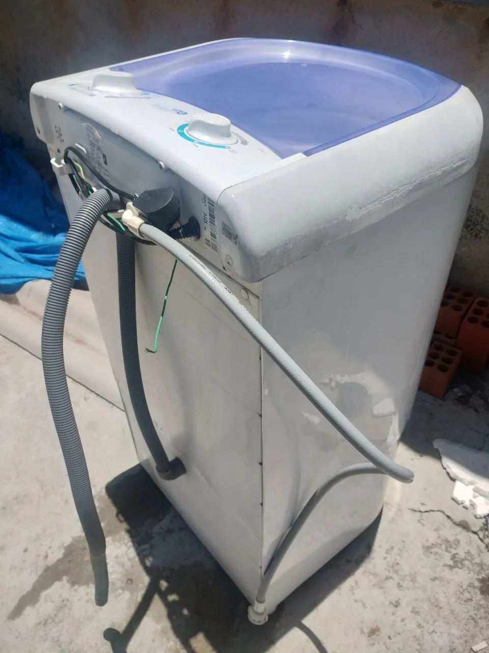 Máquina de lavar roupa Eletrolux LTC07 turbo compacta 7 Kg - Foto 4