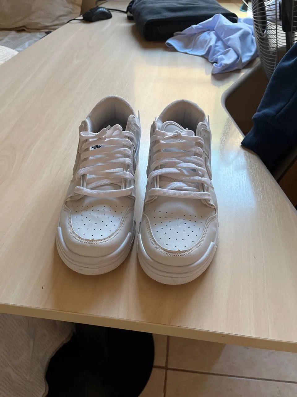 Tênis Nike Dunk Low Branco - Foto 3