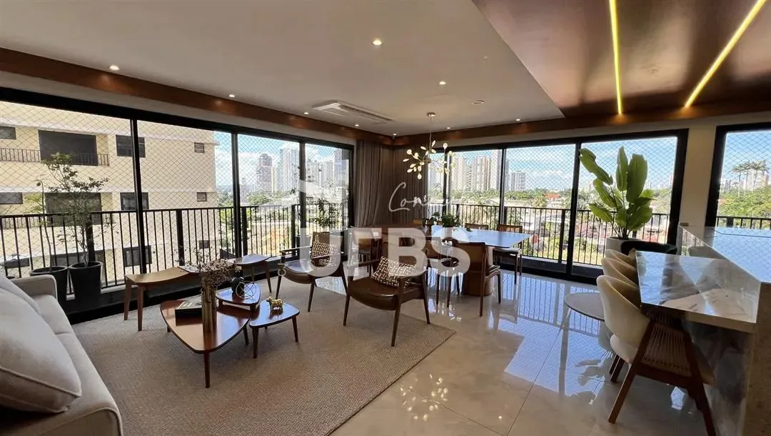 Apartamento mobiliado e decorado - 3 Suítes 162m² - Setor Marista