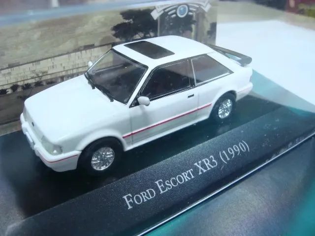 Miniatura Ford Escort Xr3 1990 Carros Inesquecíveis #1r04 - Foto 3