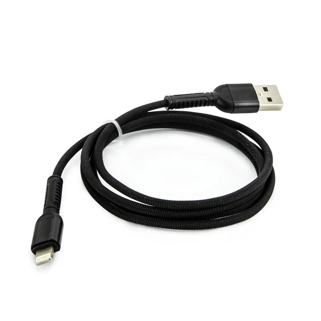 Cabo USB para iPhone - Nylon Trançado - 1 Metro