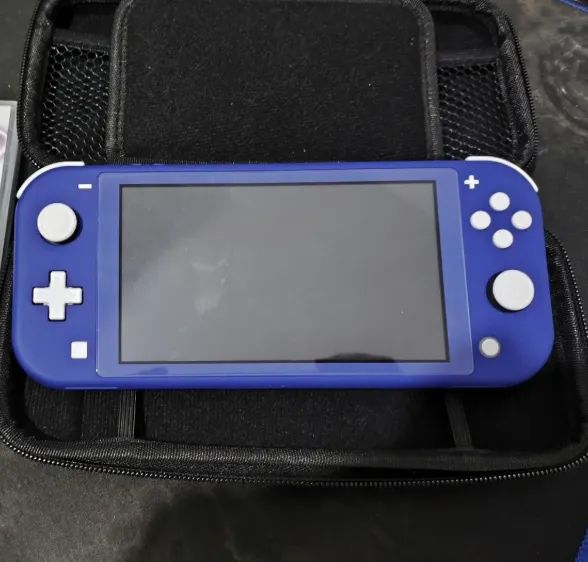 Nintendo Switch Lite Azul troco - Foto 3