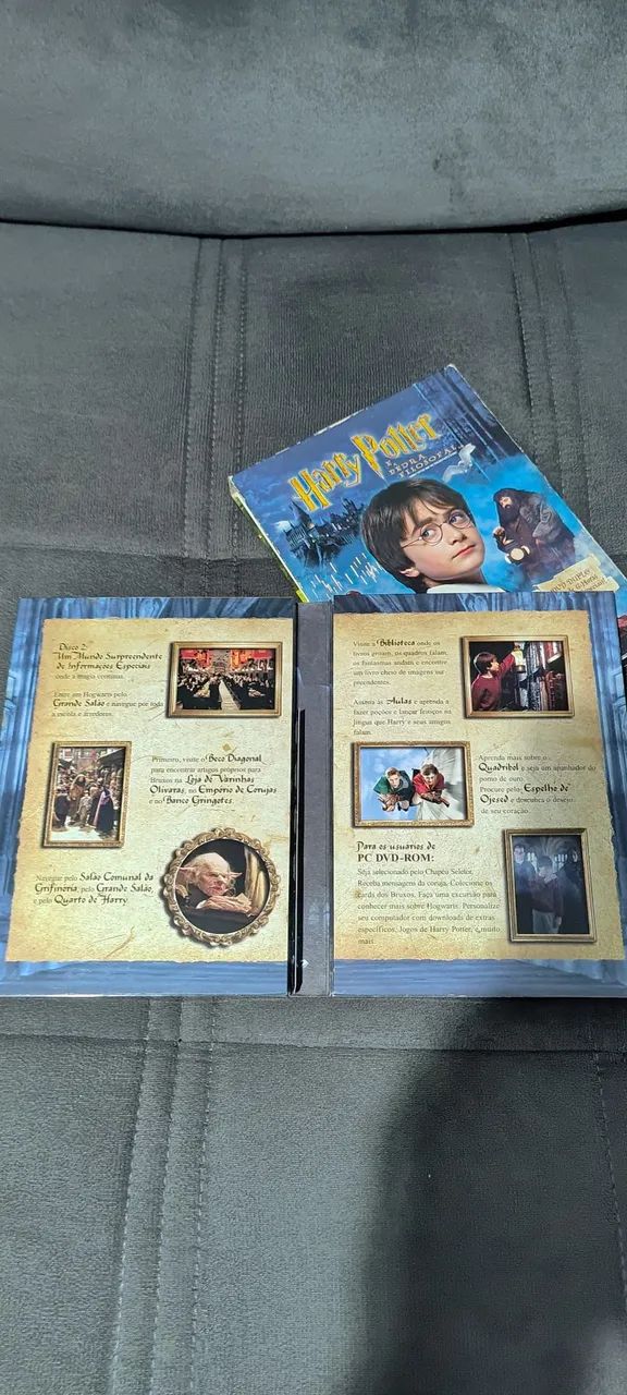 DVD HARRY POTTER E A PEDRA FILOSOFAL  - Foto 5