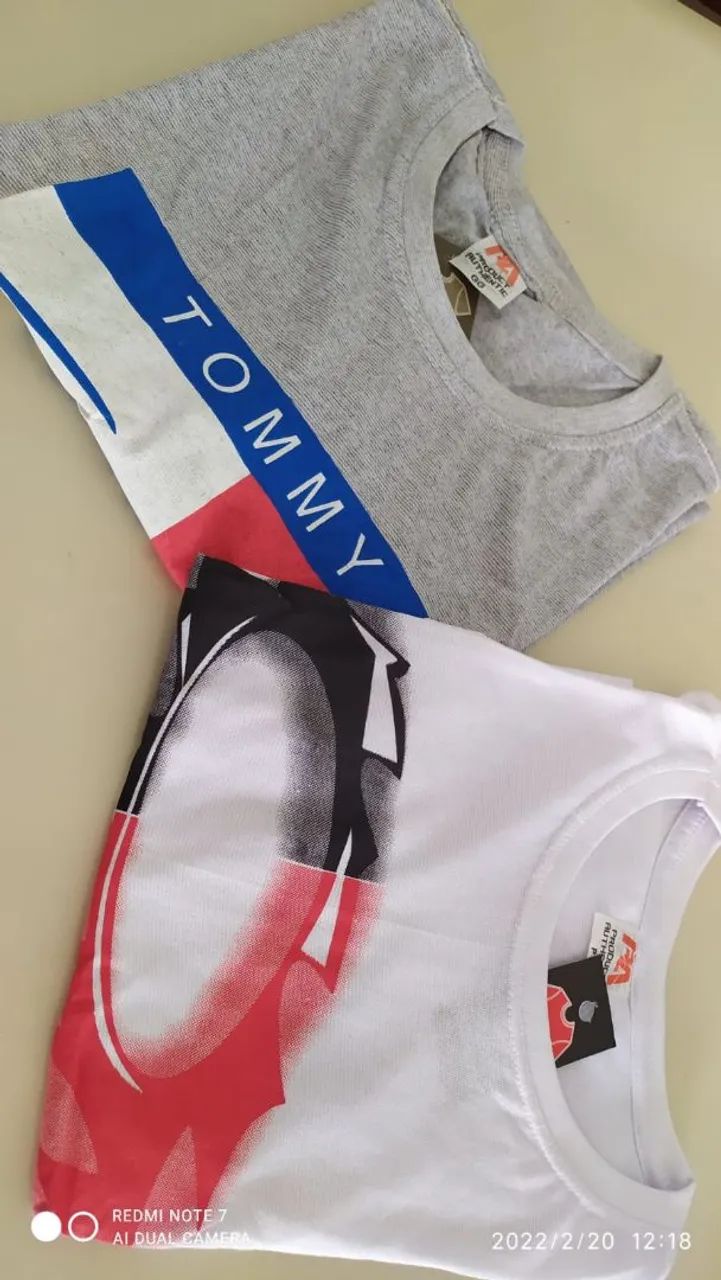 Camisas e camisetas Estampa variadas, Atacado e varejo.
