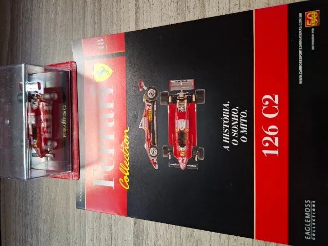 Miniatura Ferrari 126 C2 Escala 1/43 - Ferrari Collection - Foto 4