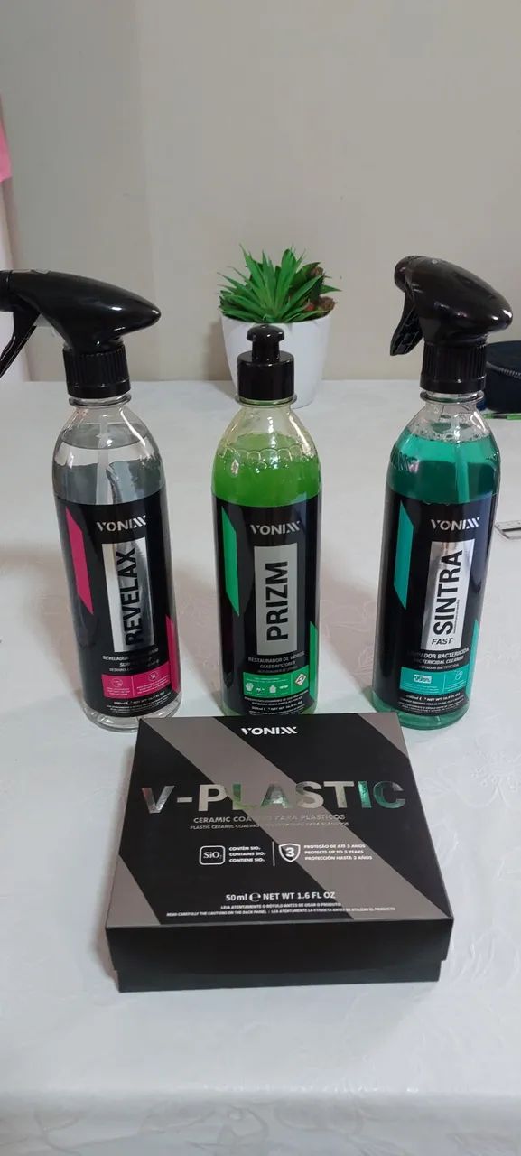 Kit de limpeza/estética automotiva