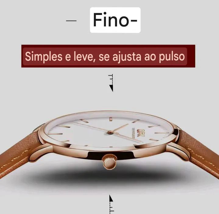 Relógio Feminino - Elegância e Sofisticação - Foto 3