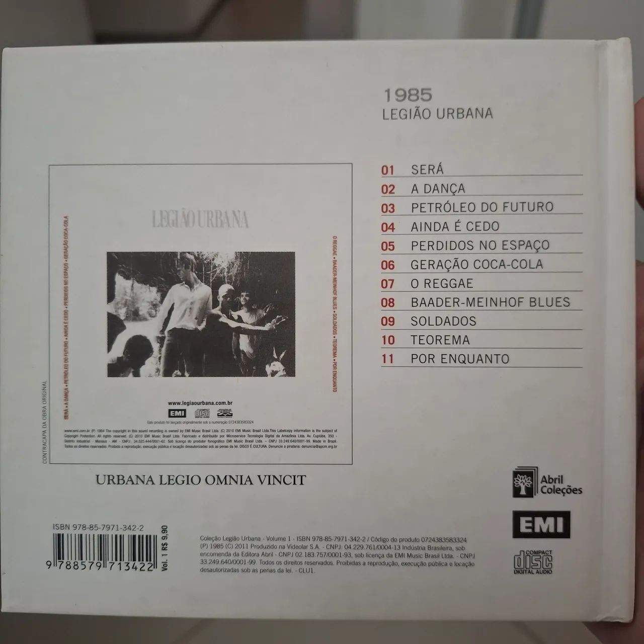 CD + Livreto Legião Urbana 1985 - Coleção Abril - Foto 2