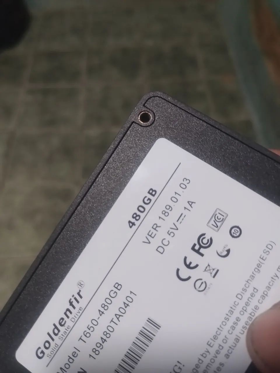 SSD, GOLDENFIR, 2.5 SATA ,DE 480GB. - Foto 5