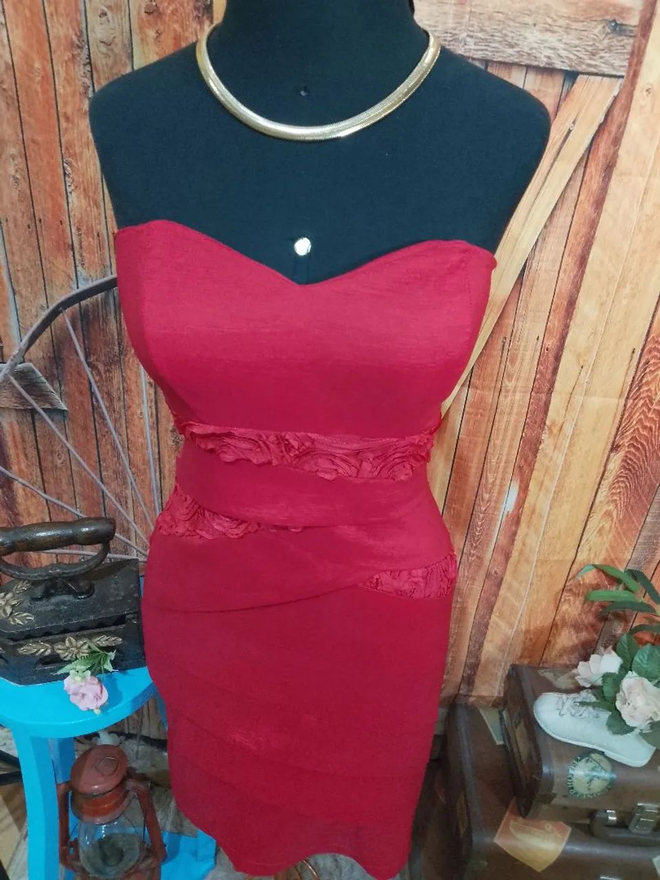 Lindo vestido P/elastano  - Foto 3
