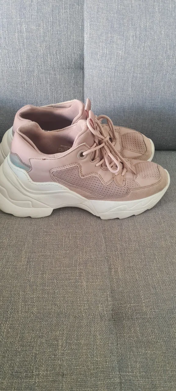 Tênis Rosa Chunky Feminino