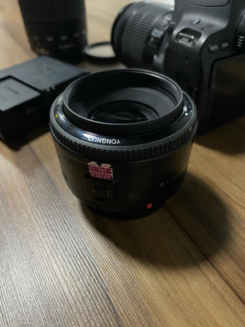 Cânon SL2 kit  + 75-300mm - Foto 2