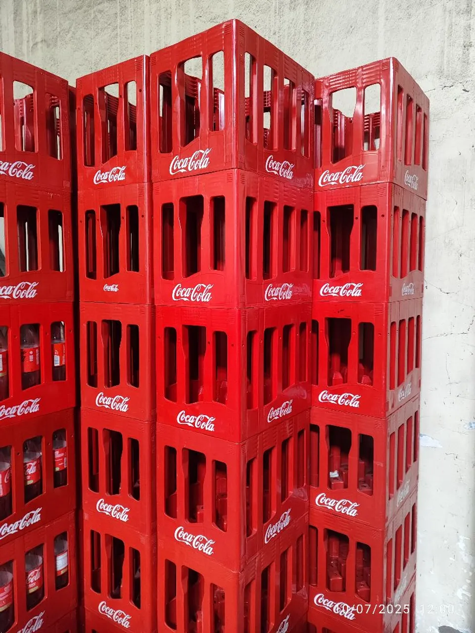 Caixas de coca cola retornável vazias (engradado)