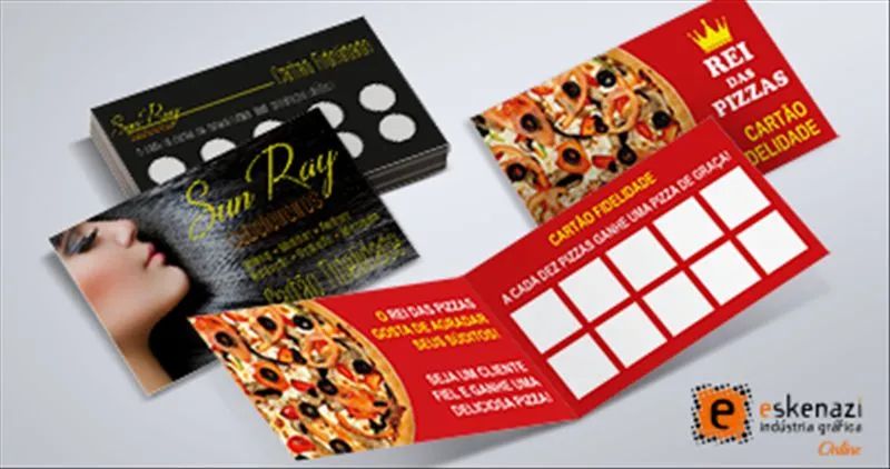 Cartão Fidelidade Floresta Pizzas Delivery - Foto 3