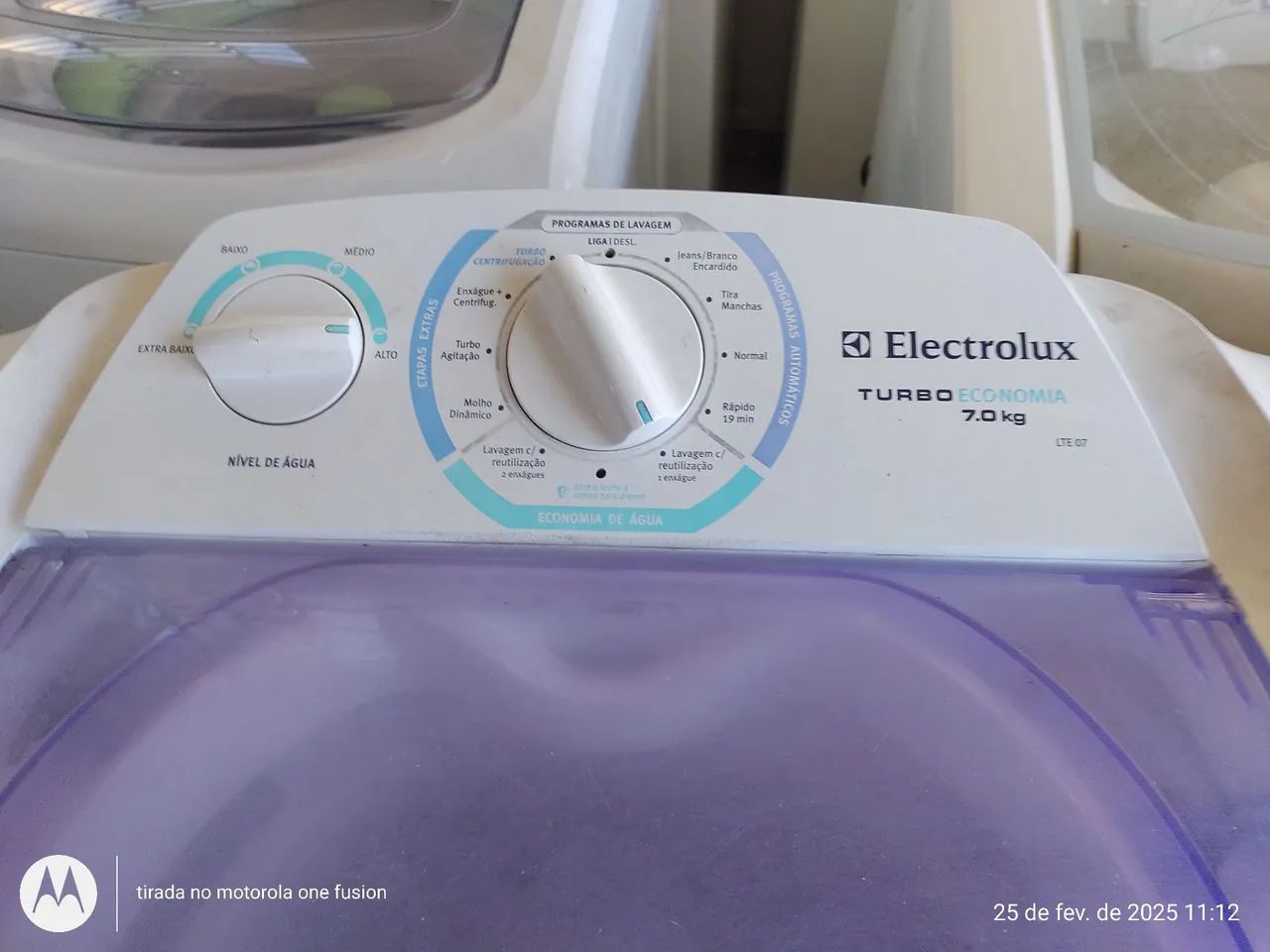 LAVADORA ELECTROLUX LTE07 220V