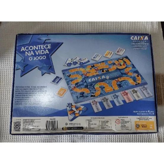Jogo Acontece na Vida - Brinquedo da Caixa Estilo Banco Imobiliário Grow (raro) - Foto 2