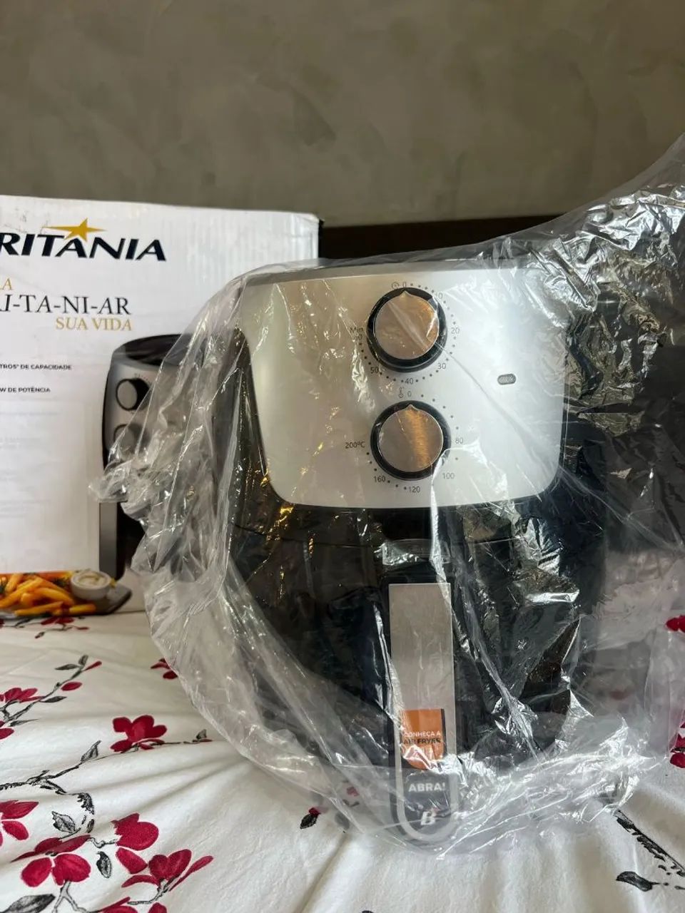 Fritadeira Air Fryer Britânia 3,2L - Nova