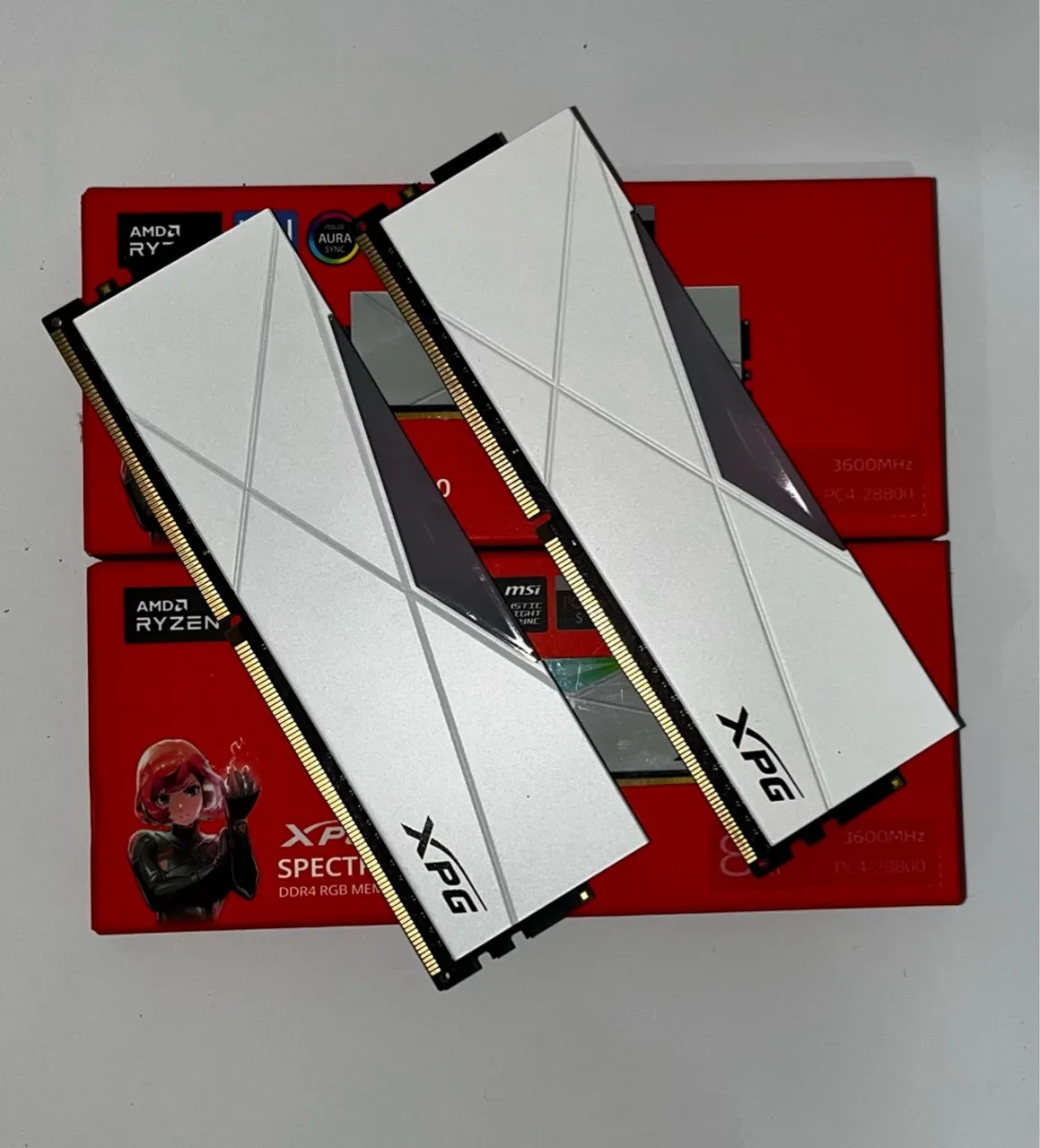 Memória RAM XPG Spectrix D41 3600MHz - 16GB (2x8GB)