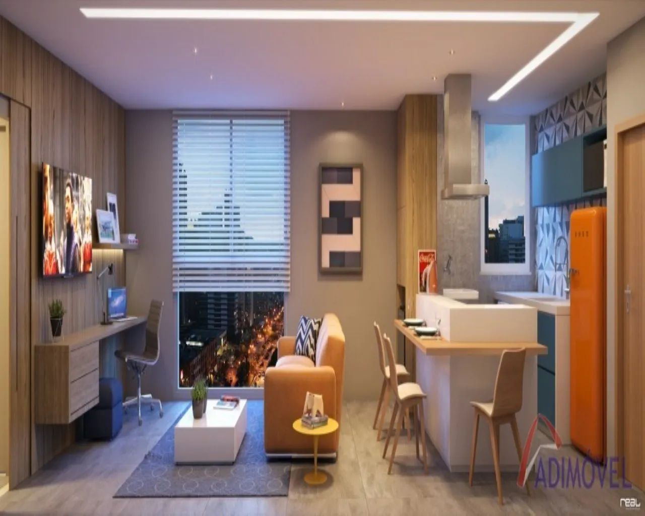 Apartamento à venda em Vitória-ES, bairro Mata da Praia: 1 quarto, 1 sala, 1 banheiro, 1 v - Foto 2