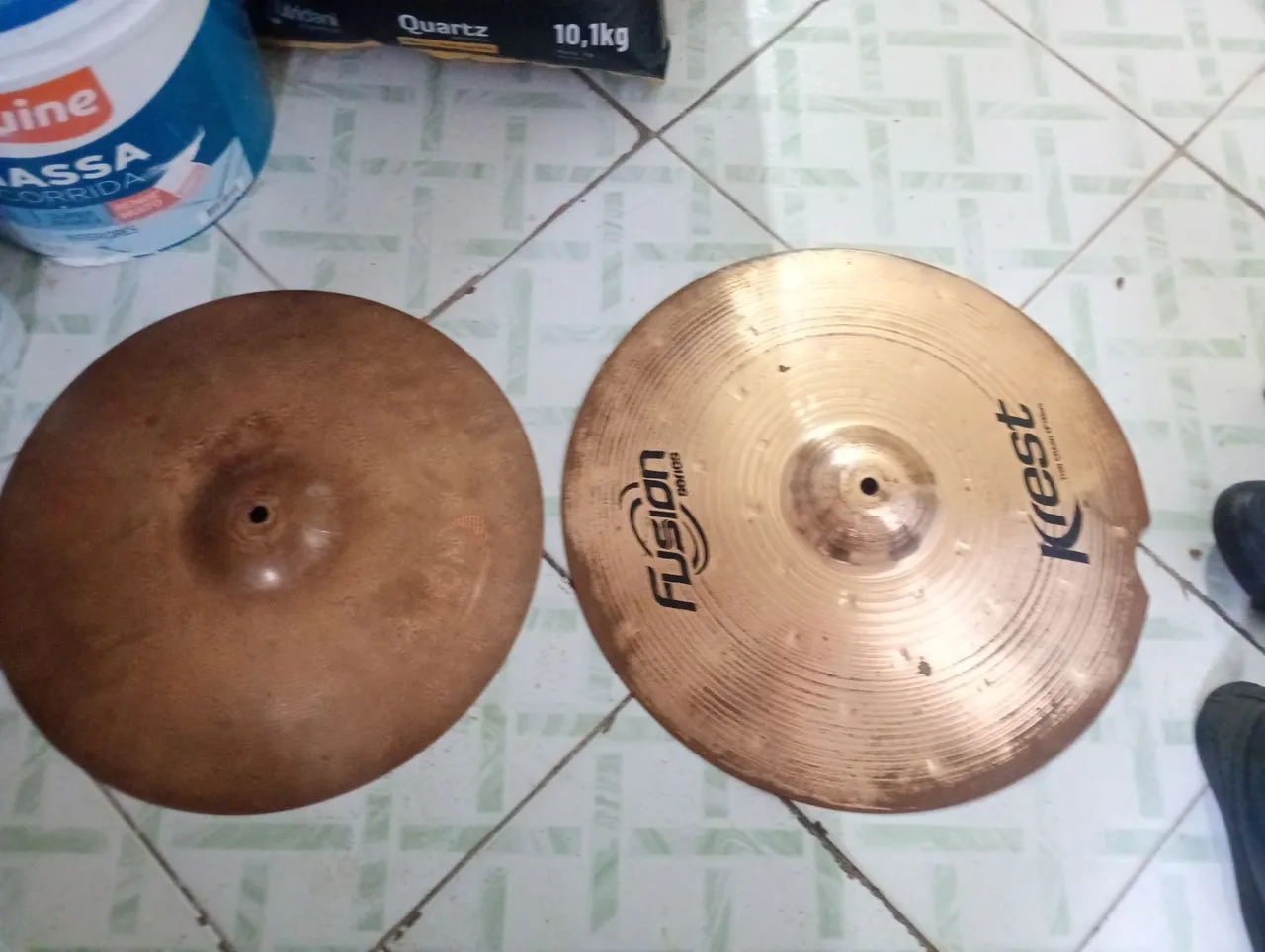 Pratos de bateria!
