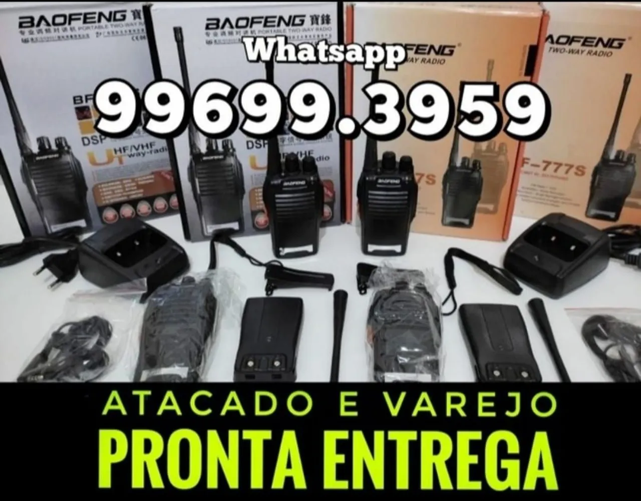 Radio comunicador Baofeng - Pronta Entrega