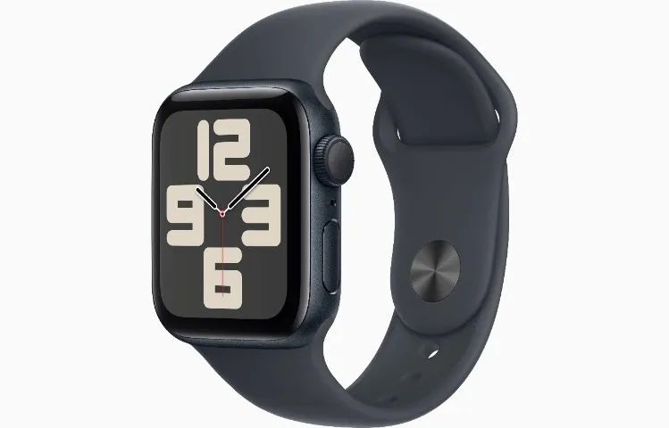 Apple Watch SE 2 40MM - Meia Noite e Prata - Novo Lacrado