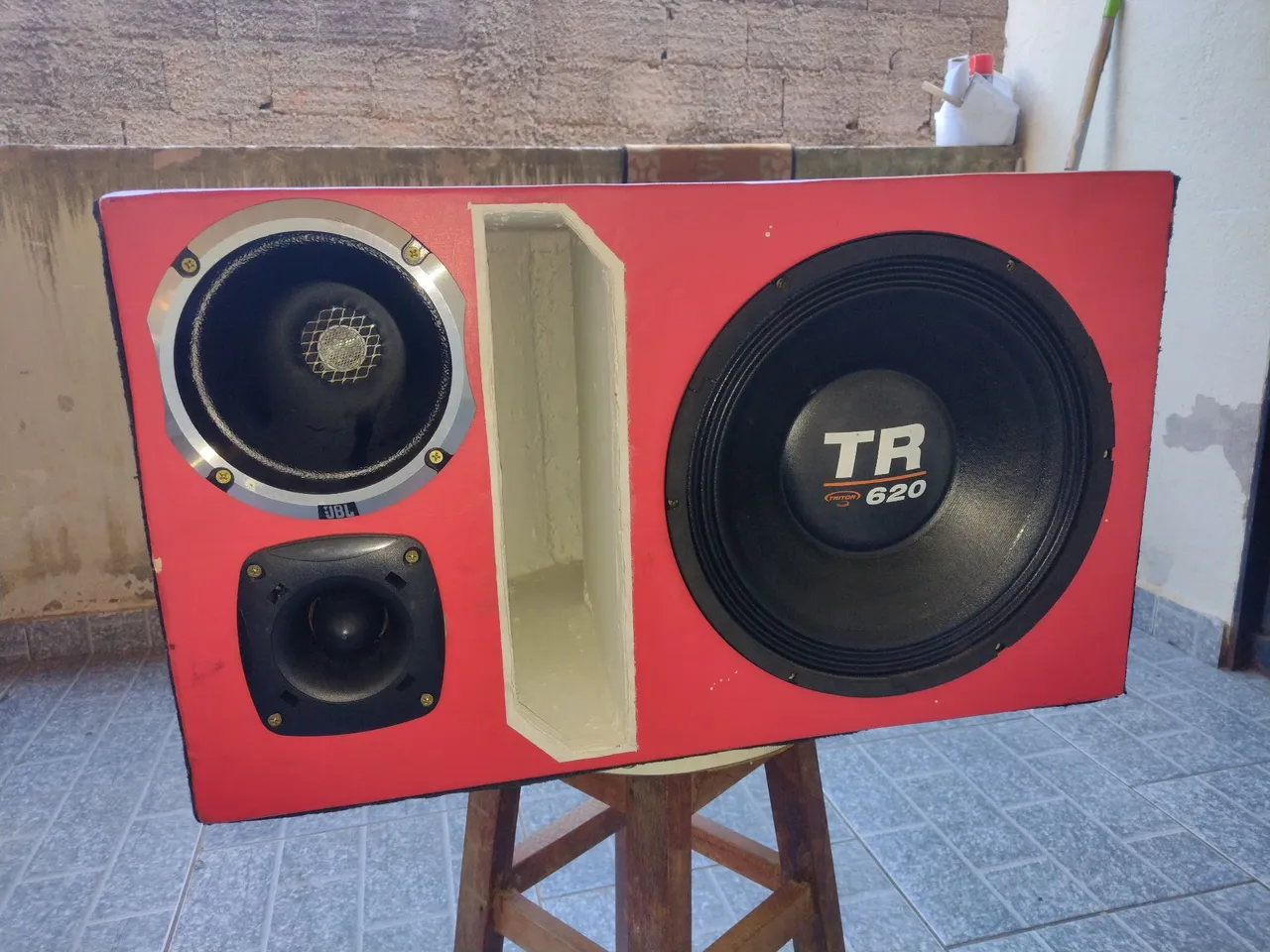 Caixa de Som Automotivo com Alto-Falantes TR 620 e Triton