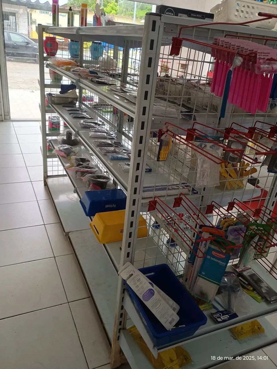 Gôndola Prateleiras central para loja - usadas - Foto 3