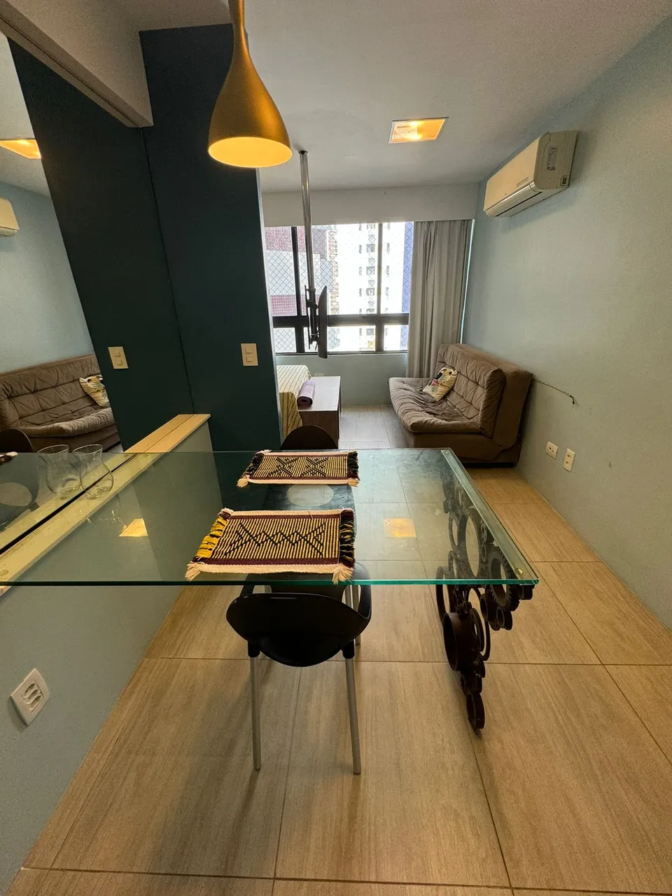 APARTAMENTO NO CORAÇÃO DE BOA VIAGEM PARA LOCAÇÃO APENAS 500 METROS DA PRAOA 1 QUARTO TODO