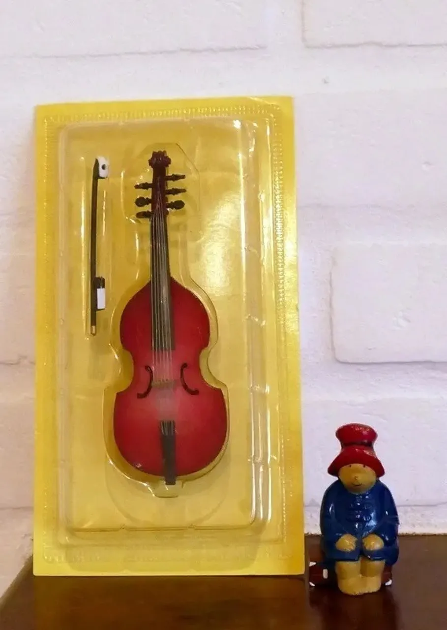Miniatura Instrumentos Musicais Salvat - Viola De Gamba
