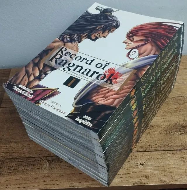 Mangá Record of Ragnarok - Volumes 1 ao 10