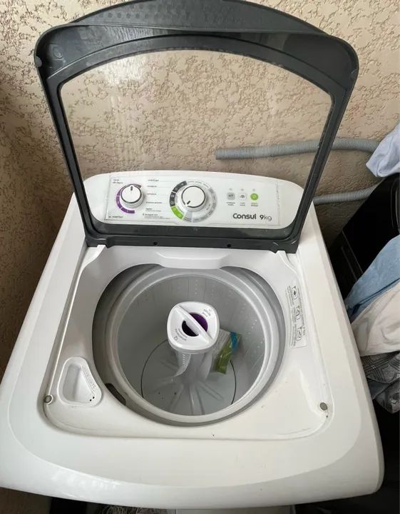 Máquina de lavar cônsul 9kg semi nova 3 meses de uso  - Foto 2
