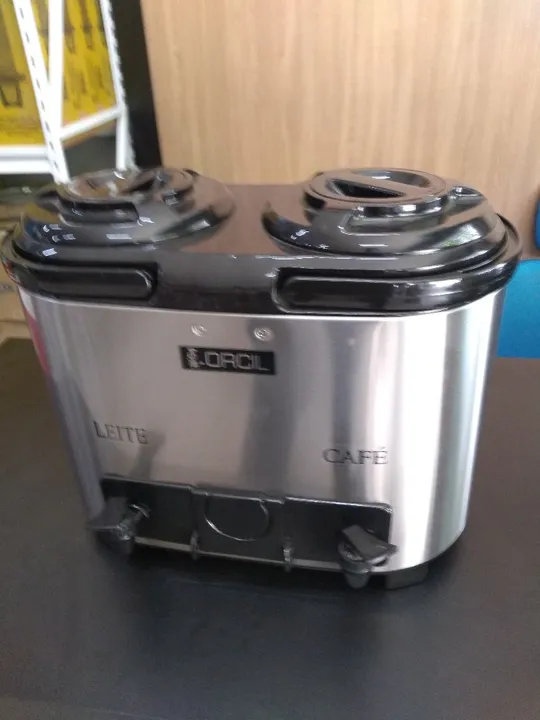 Botijão térmico Inox duplo Orcil 12 litros