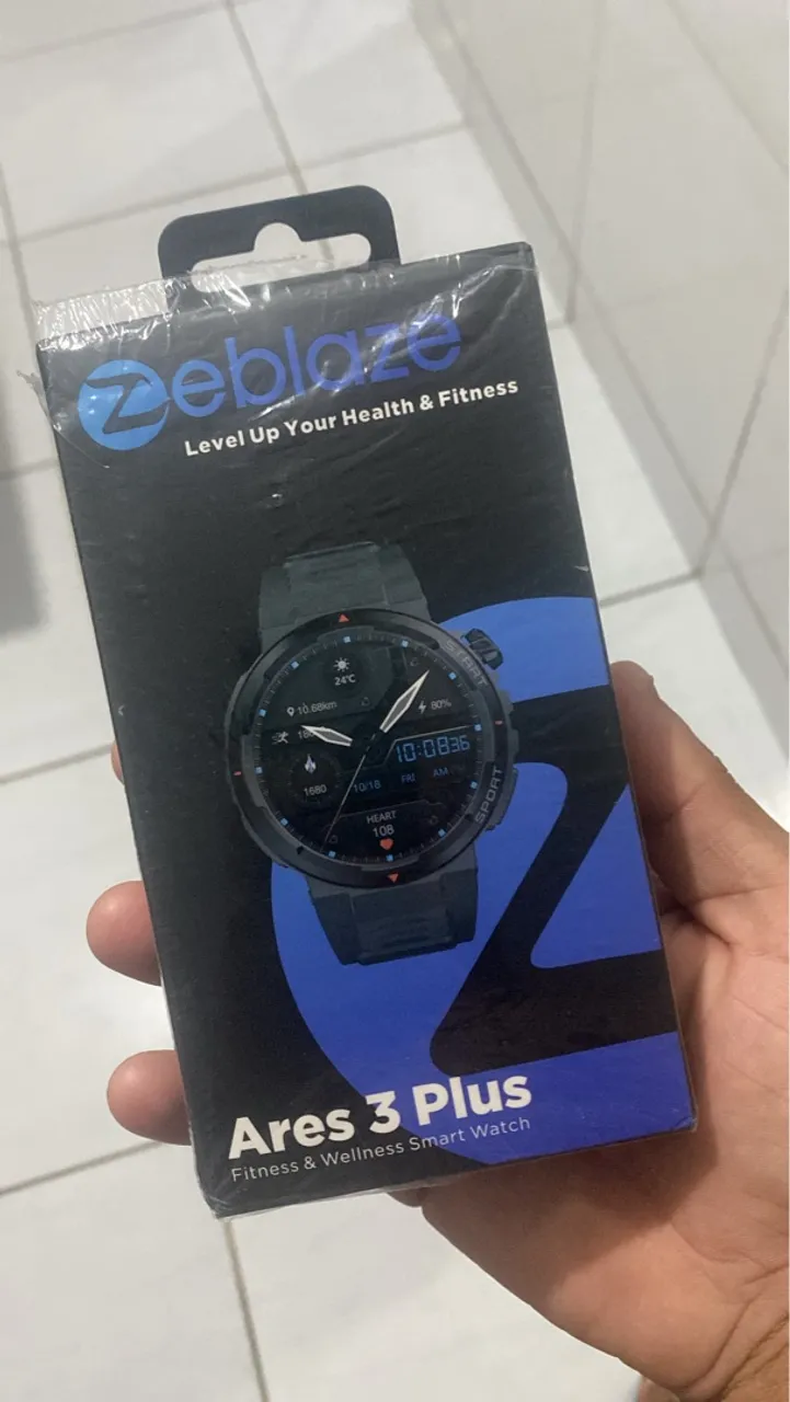 Smartwatch Zeblaze Ares 3 Plus - Novo