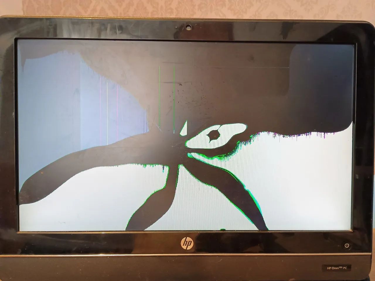 HP All-in-One Computer with Broken Screen404871454330736640