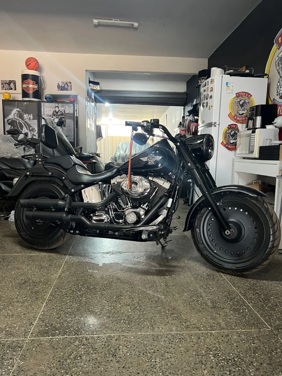 Harley Davidson Fat Boy impecável troca somente por Harley Davidson