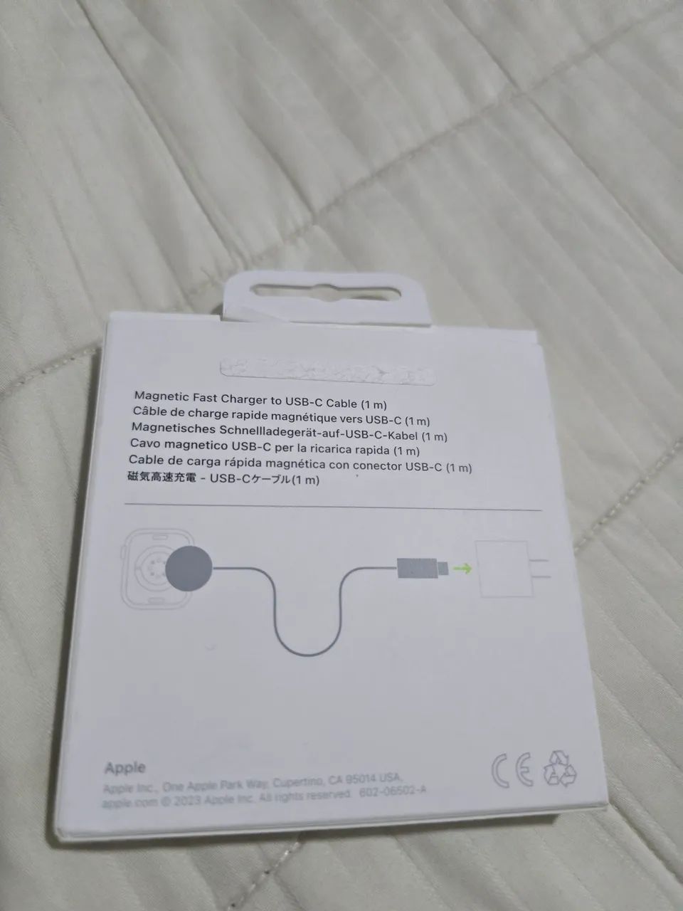 Carregador Magnético Rápido para Apple USB to -C Watch com USB-C - Foto 2