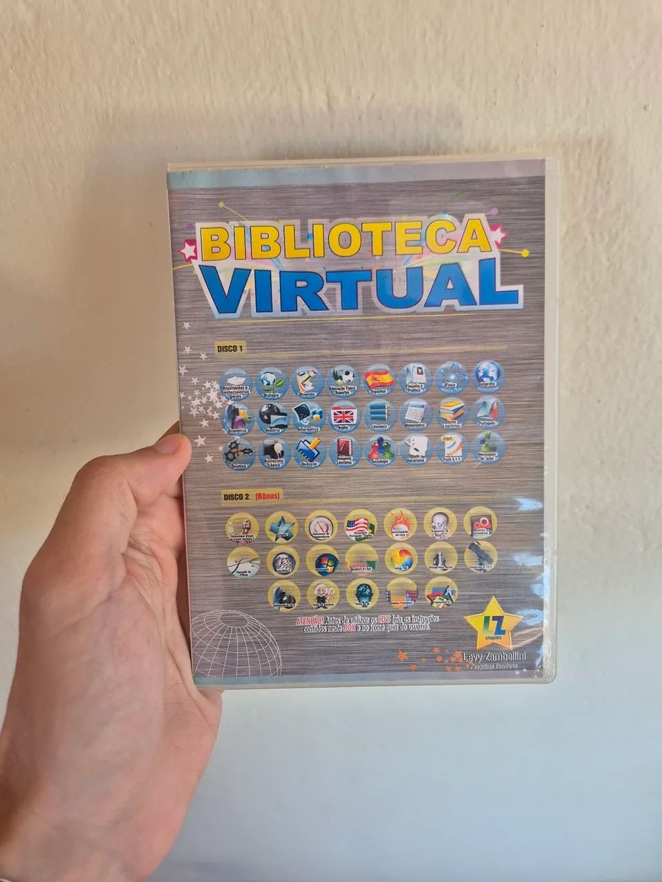Biblioteca Virtual - CD/DVD Educacional