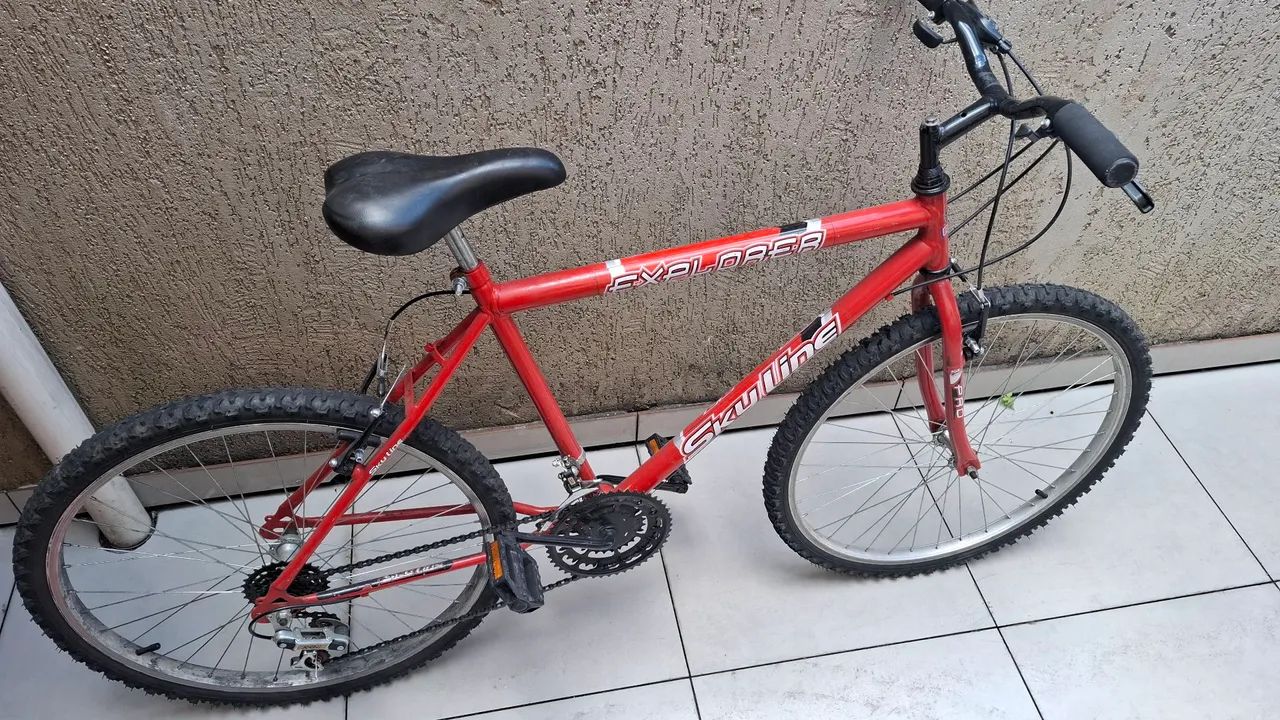 Bicicleta rapidfire + v-brake novos