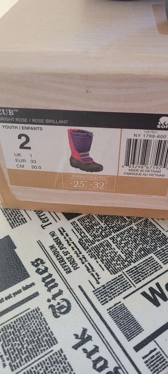 Botas de neve Sorel infantil - Foto 3