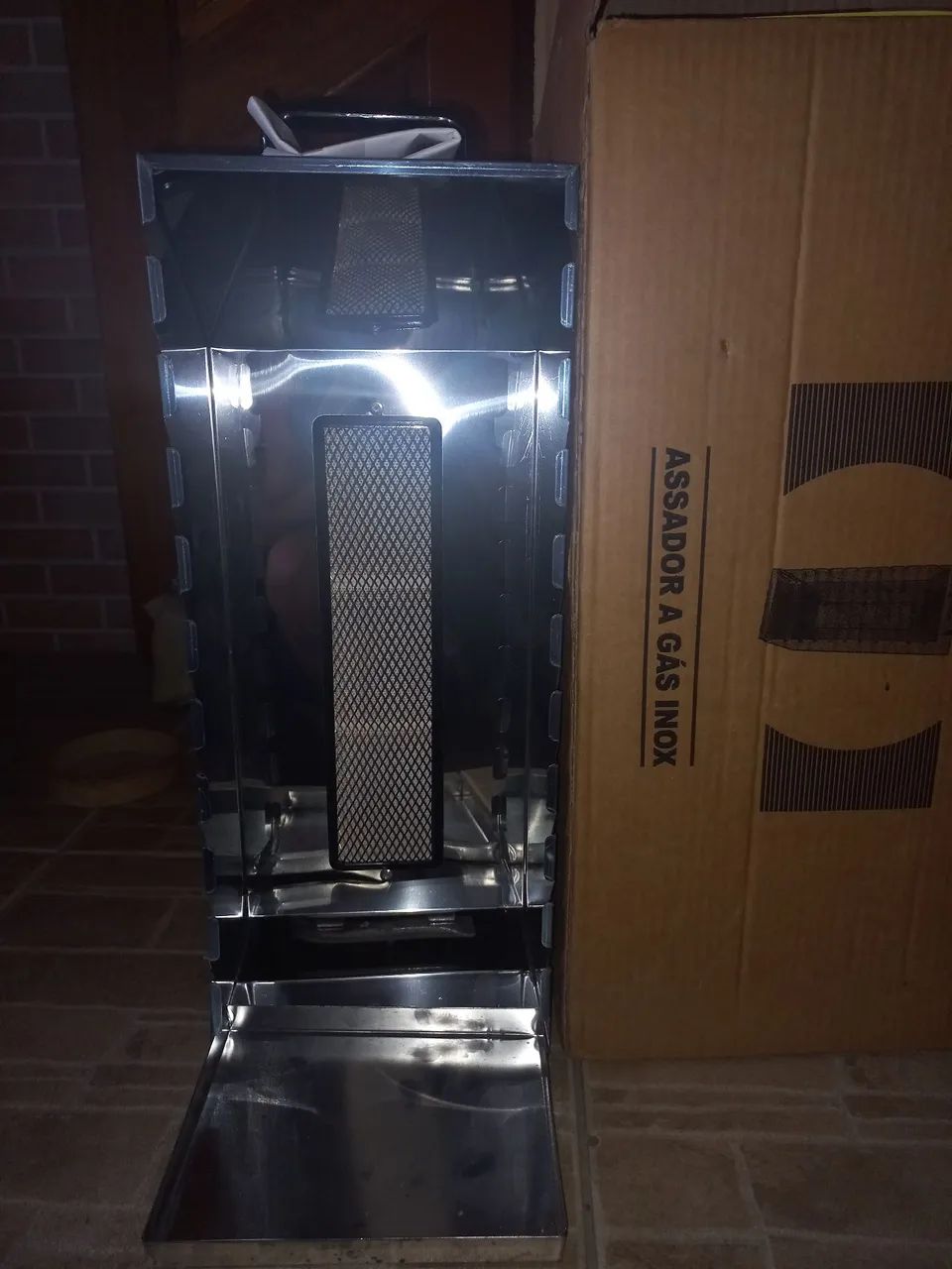 churrasqueira a gás para 10 espetinhos.  - Foto 5