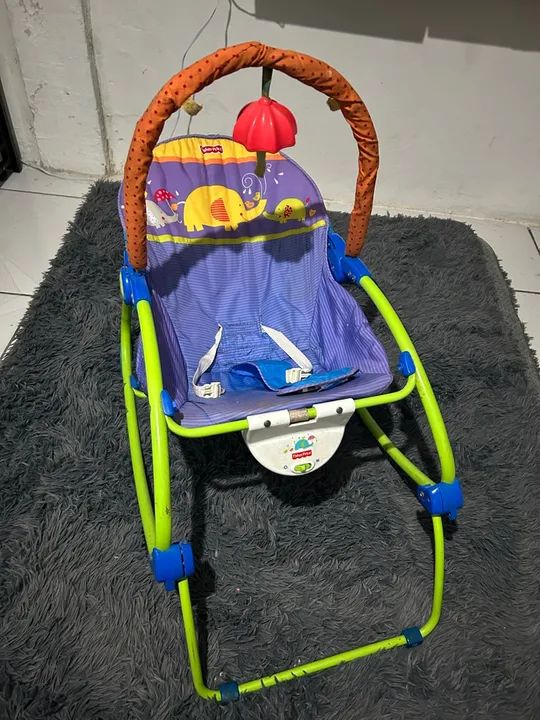 Cadeirinha de Balanço Infantil Fisher Price - Foto 3