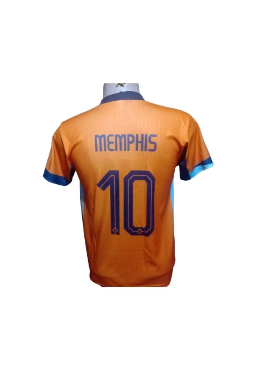 Camisa Holanda Laranja Memphis 10 - Foto 3
