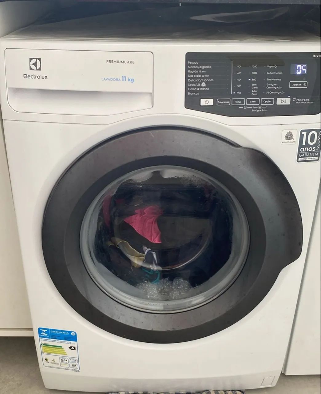 Máquina de Lavar Frontal Electrolux 11kg Inverter Premium Care (LFE11)