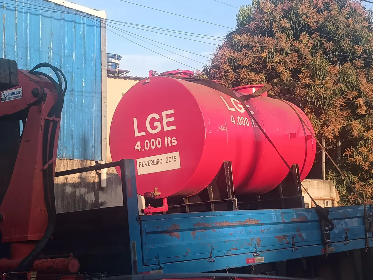 Tanque para água 4.000 lts