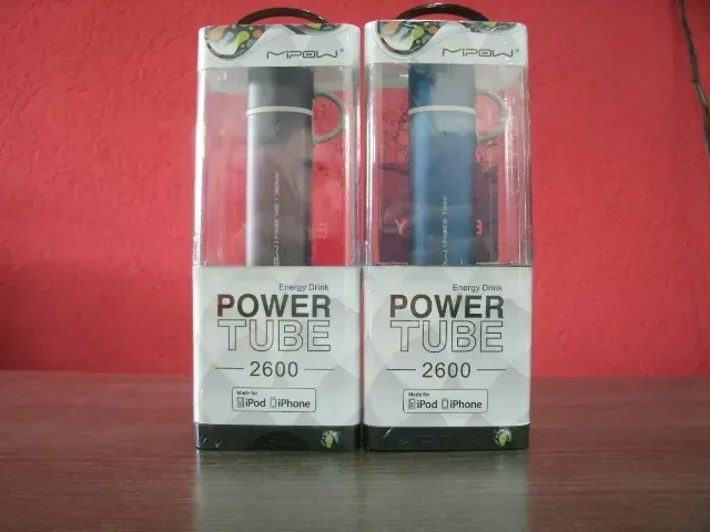 Carregador Portátil Mipow Power Tube Sp2600-ol 2600 Mah